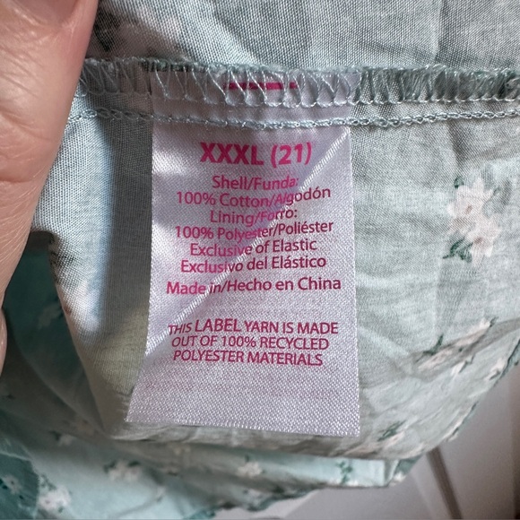 No Boundaries Poplin Dress, Women Teal Haze Size XXXL nwot - Picture 8 of 8